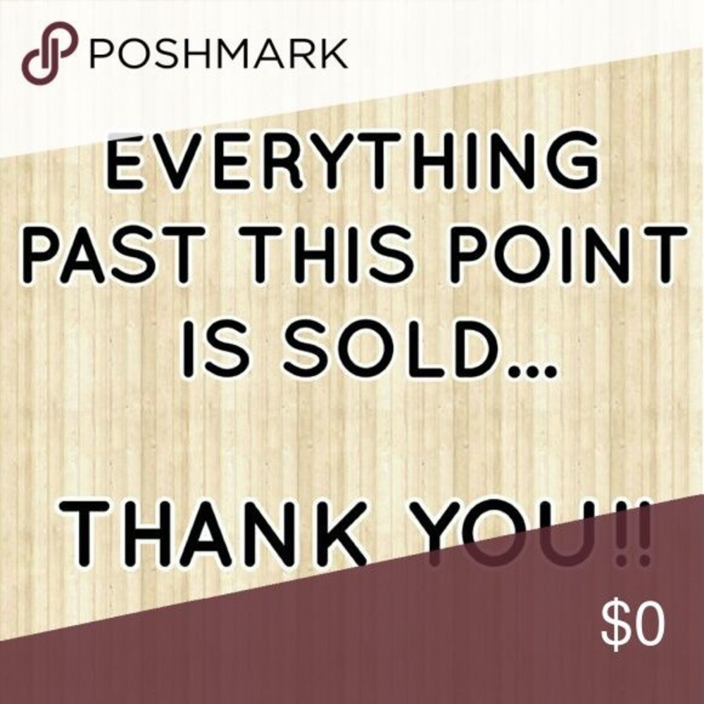 🙅🏼‍♀️👌🏻 sold out down below